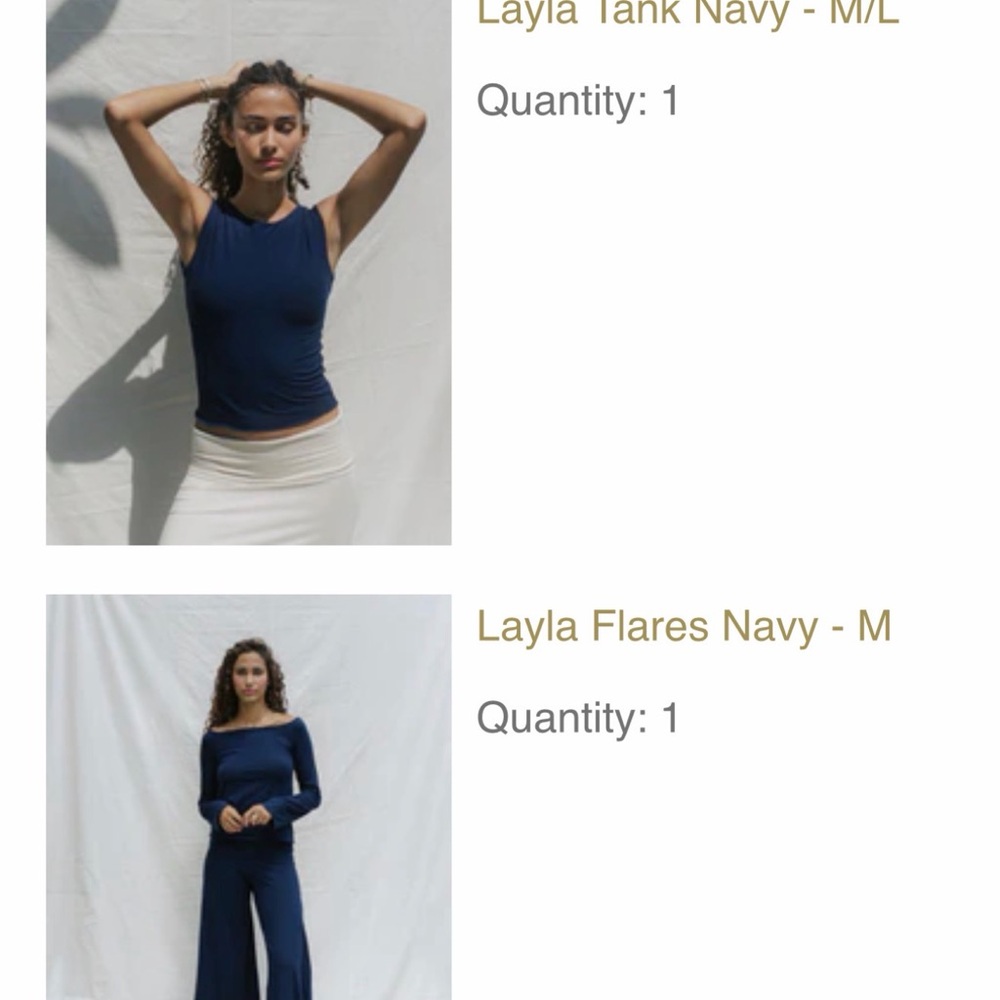 Indigo Luna Set, Worn Once!